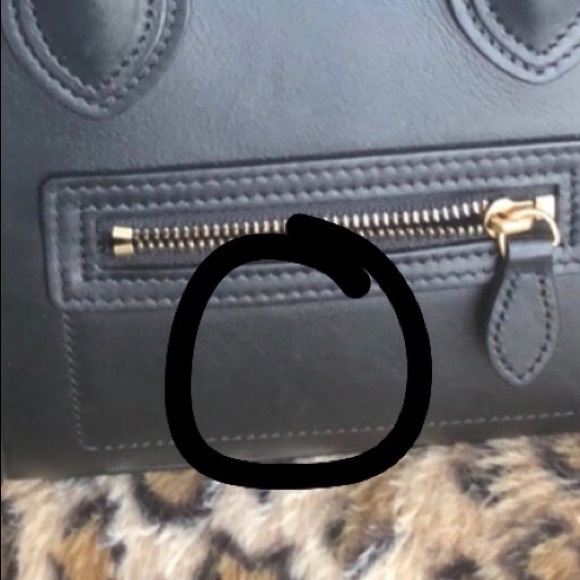 Celine smooth leather nano luggage - Picture 8 of 8